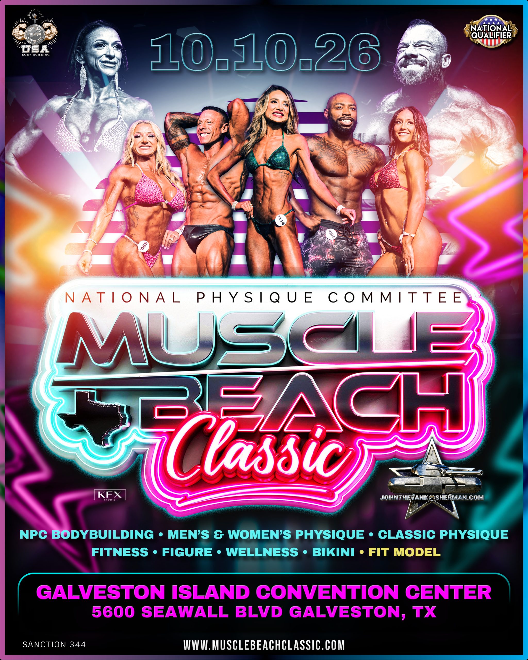 2026_MuscleBeachClassic_MainPoster1080x1350